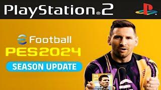 PES 2024 PS2 ISO EFOOTBALL ATUALIZADO LIBERTADORES DOWNLOAD