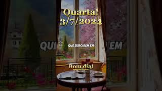 Boa Quarta-feira Com foco e determinação somos capazes de transformar este dia em algo especial.