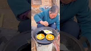 Chinese Burger egg cake