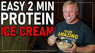 2 Minute Protein Ice Cream Tastes Amazing