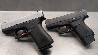 Glock 43 vs Glock 43X EDC concealed carry