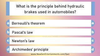 Physics Quiz  25 Important Questions and Answers  Science GK Quiz  Competitive Exam Preparation