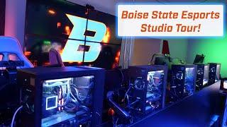 vMix Visits Tour of the Boise State University Esports Department. vMix studio with Instant Replay