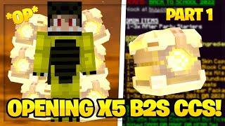 OPENING 5 BACK 2 SCHOOL COSMIC CRATES PART 1  CosmicPVP Factions #12