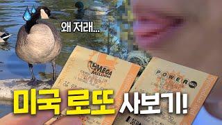 인생역전 가주와 미국 로또 메가밀리언 파워볼 샀습니다 Mega Millions Powerball