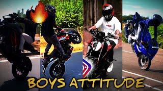 Boys ATTITUDE RIDERs  PRO RIDErS  HEAVY STUNTs⭕ STUNTS RIDERSKTMR15NS200️DUKE