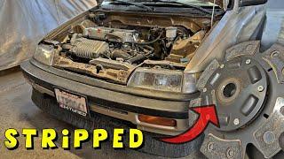 K20 Supercharged Civic Wagon Clutch DESTROYED 