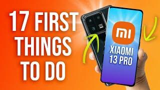 Xiaomi 13 Pro - First Things To Do  MiUi 14 Tips & Tricks 