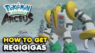 How To Get Regigigas In Pokemon Legends Arceus Regigigas Location