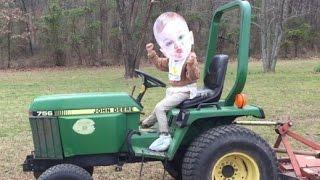 Hillbilly Baby and His Tractor short version