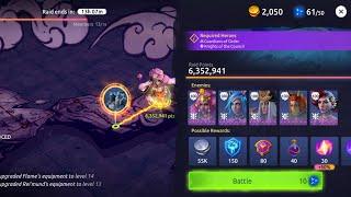 Age of Magic Nightmare raid - Diana boss node with Full GoO in 1 go & 3 ⭐. 2nd Version