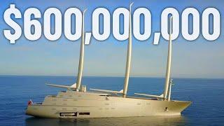 Inside A Billionaires $600 Million Mega Yacht