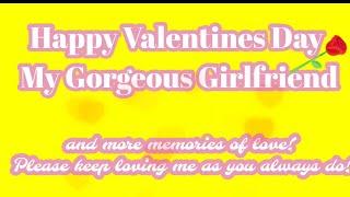 Girlfriend Valentines Day video message