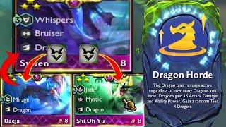 Syfen 3 star Mirage AP When Dragons Share TRAITS Whisper Daeja+ShiOhYu  TFT SET 7  Dragonlands