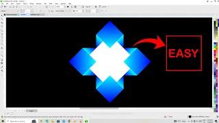 Coreldraw Tutorial  3D Creative Design in Coreldraw  graphics design