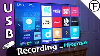 Smart TV - PVR Recording Programs With A USB Stick & Hard Drive