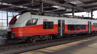 Siemens Desiro ML ÖBB 4746 CityJet Einfahrt in Wien Praterstern