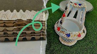 HoW to make Kashmiri handicrafts  kangri  paper mache.     #art #craft #papermache #handicraft