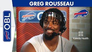 Greg Rousseau Pads Go On Defensive Line Changes Bobby Babichs Energy  One Bills Live