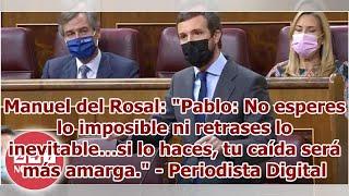 Manuel del Rosal Pablo No esperes lo imposible ni retrases lo inevitable…si lo haces tu caí...