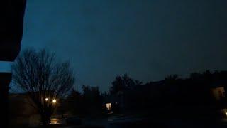 Oklahoma City Possible Tornado Power Flashes 10-13-2021