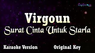Virgoun - Surat Cinta Untuk Starla Original Key Karaoke Version