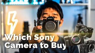 Which SONY MIRRORLESS CAMERA To Buy?  Under $2000 a6100 a6400 a6600 a7iii a7c