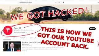 We Got HACKED  This is How to Get Your YouTube Account Back