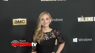 Emily Kinney The Walking Dead Season 4 PREMIERE Red Carpet Arrivals