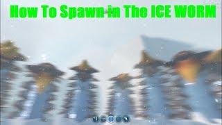 How To Spawn The ICEWORM Subnautica Below Zero