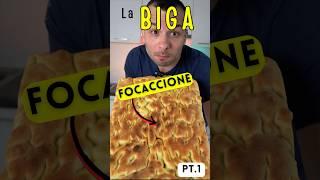 IL FOCACCIONE ricette con la biga #focaccia #pizzafattaincasa #ricette