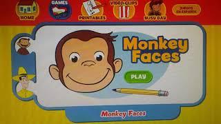 Curious George Monkey Faces Game PBS KIDS