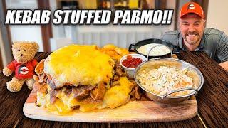 I Asked for Extra Again?? The Station’s Mighty Kebab Stuffed Chicken Parmo Challenge in Pickering