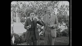 Charlie Chaplin and Max Eastman - Rare Archival Footage