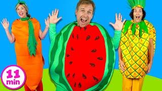 Yummy Fruits and Vegetables  Kids Songs Collection