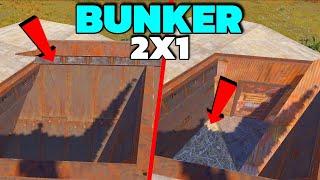 RUST 2X1 BUNKER BASE DESIGN SoloDuo