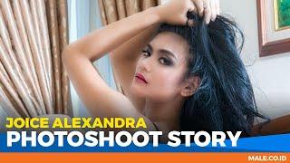 JOICE ALEXANDRA di Behind the Scenes Photoshoot - Male Indonesia  Model Seksi Indo