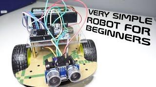 Very simple Arduino robot for beginners
