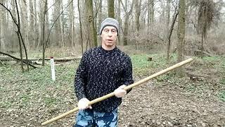 БОЕВОЙ WORKOUT ПОСОХ - ДЛИННАЯ ПАЛКА- ДЗЁ