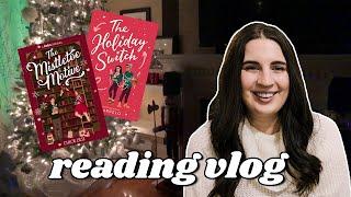 festive reads and cozy times ️ weekly reading vlog