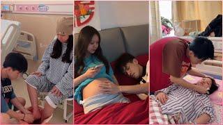 Good Husband Taking Care Pregnant Wife️‍