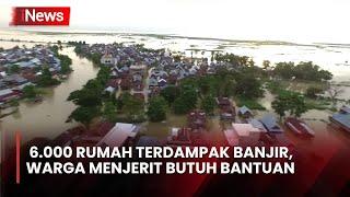 Penampakan Banjir Menerjang 6.000 Rumah di Wajo Sulsel