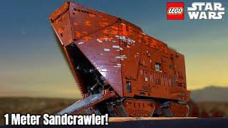 Ultimativ & motorisiert LEGO Star Wars XXL Sandcrawler  MOC Review