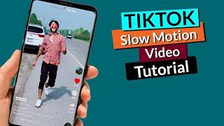 Tiktok Par Slow Motion Video Kaise Banaye  Tiktok New Trend  Tik tok Video Editing