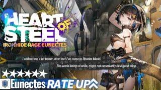 Arknights New Arrival Heart of Steel Banner Eunectes rate up Lucky