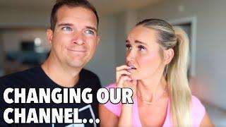 CHANGING OUR CHANNEL? THE NEW JARED AND BRITT SWITCHING THINGS UP ON OUR YOUTUBE IS IT A GOOD IDEA?