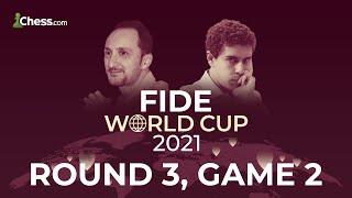 SHOCKING KNOCKOUTS FIDE WORLD CUP Round 3 IM Rensch & GM Ben Finegold -