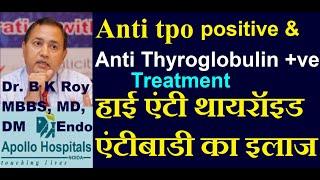 Anti Thyroid Antibody  High  anti tpo antibody test in Hindi Senior Thyoid Specialists Doctor Delhi