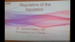 Regulators of The Regulators  Prof Samuel Makar