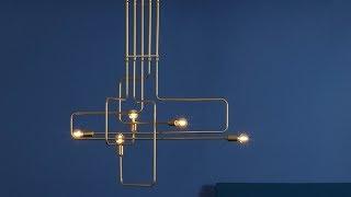 Vermont Modern Metro Five-Light Pendant